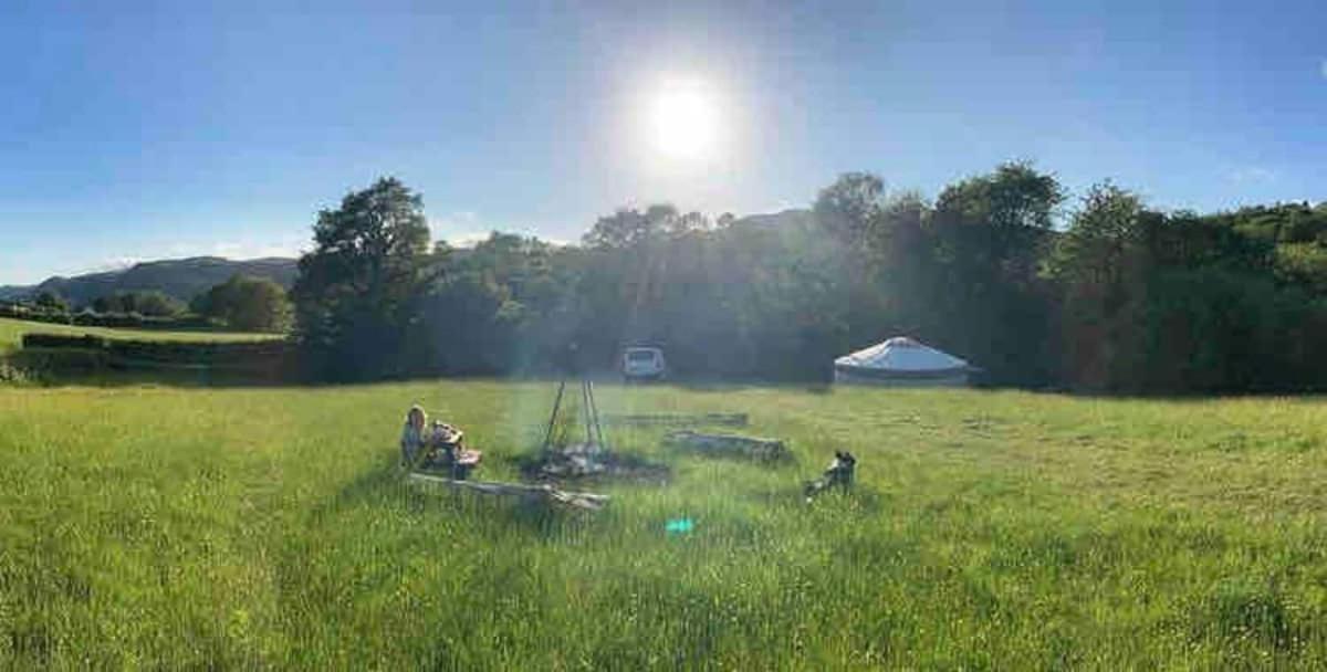 Luxury tent Wilding Yurt Broughton in Furness